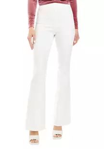 High Rise Pull On Flare Jeans | Belk