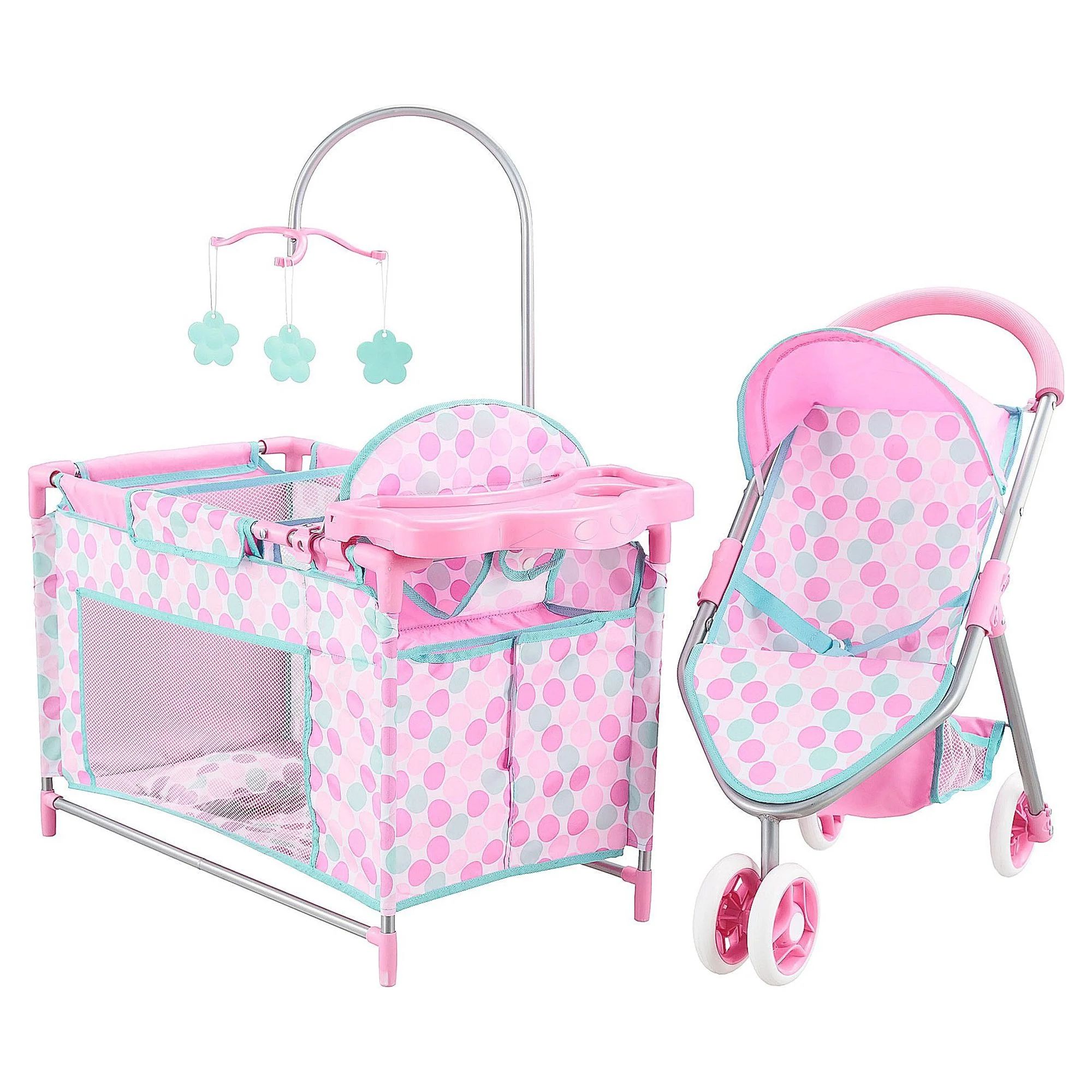 My Sweet Love Baby Doll Care Center & Jogger Stroller | Walmart (US)