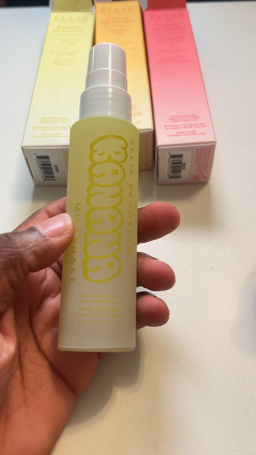 The new Milkshake Hair & Body Fragrance Mists from Ellis Brooklyn just dropped—and they’re deliciously addictive! 🥤✨

These ultra-lightweight, multi-use mists are made to refresh your hair and body with feel-good, sweet scents that are never overpowering. Perfect for tossing in your bag, post-gym, or a midday pick-me-up!

Lychee – juicy, playful, and nostalgic
 Mango Milkshake – soft, creamy, and tropical
 Banana  Milkshake – warm, cozy, and comforting

They’re vegan, cruelty-free, and made with clean ingredients, so you can spritz away without worry. And yes—they smell just as good as they sound!

💗 Tap to shop the new Ellis Brooklyn Milkshake Mists—your hair and skin will thank you!
#EllisBrooklyn #MilkshakeMist #cleanfragrance #hairandbodymist #veganperfume #summerbeauty #LTKbeauty

#LTKBeauty #LTKMens #LTKFindsUnder50