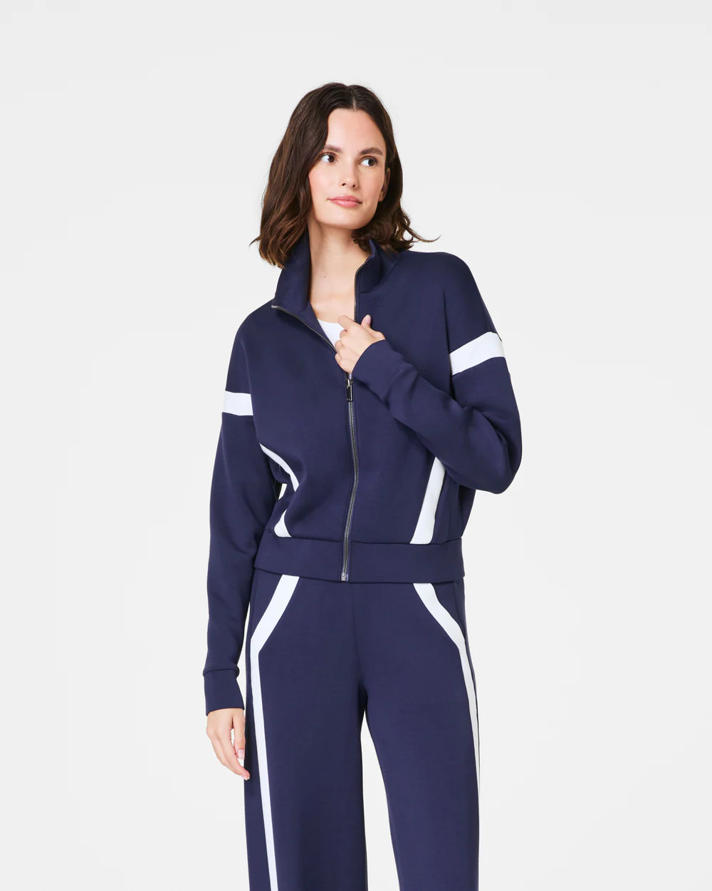 Striped Track Jacket | Spanx