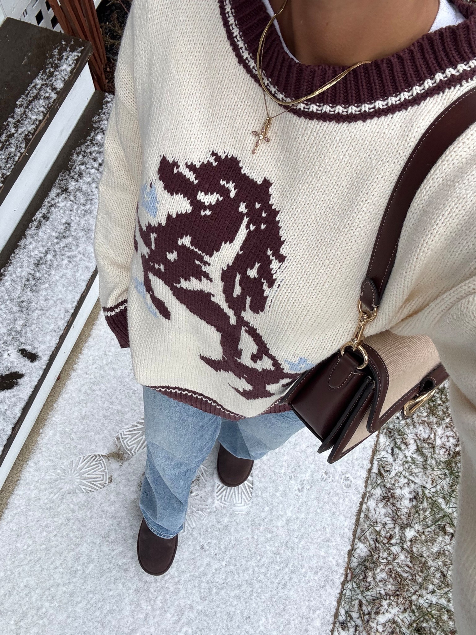 Fun little horse sweater 🤍 

#LTKGiftGuide #LTKHoliday #LTKootd