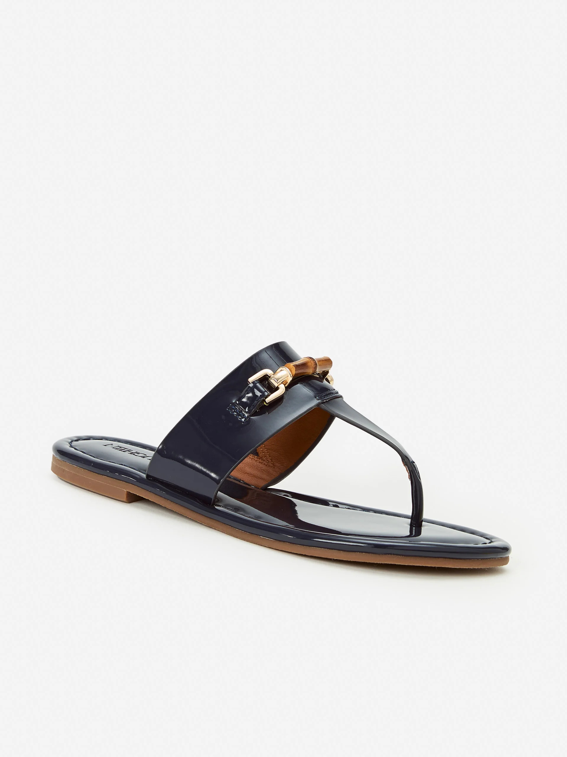 Nora Patent Leather Sandals | J.McLaughlin