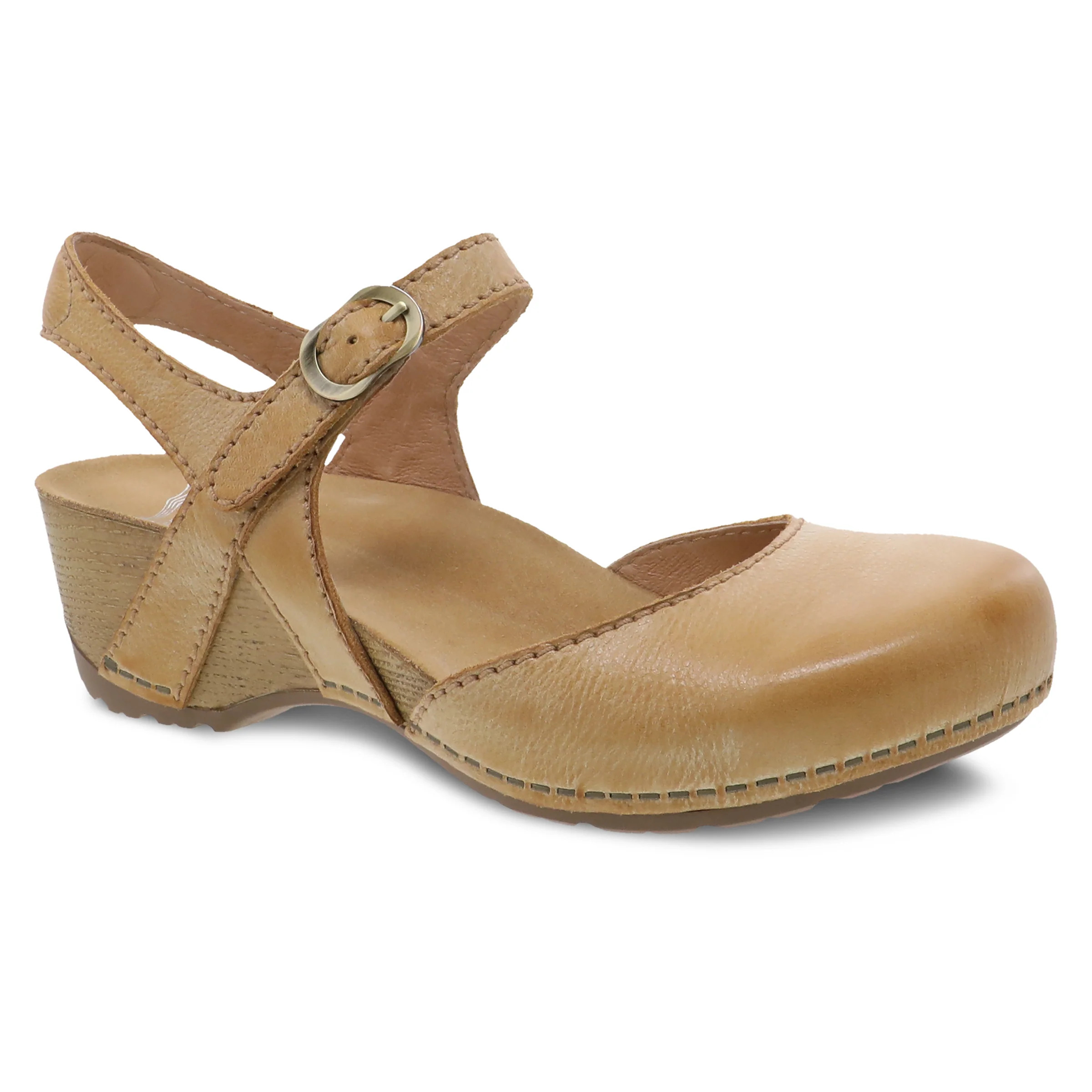 Tiffani Tan Milled Burnished | Dansko