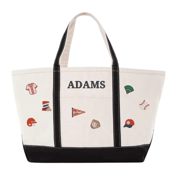 Gameday Icon Canvas Tote | Sprinkled With Pink