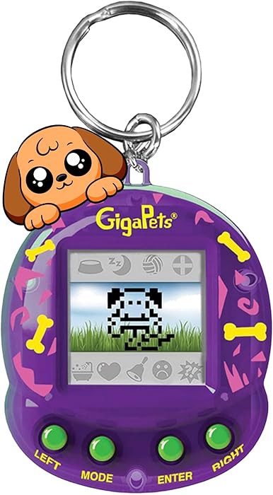 GigaPets Pixel Puppy Dog Virtual Animal Pet Toy, Upgraded Collector’s Edition, Glossy New Purpl... | Amazon (CA)