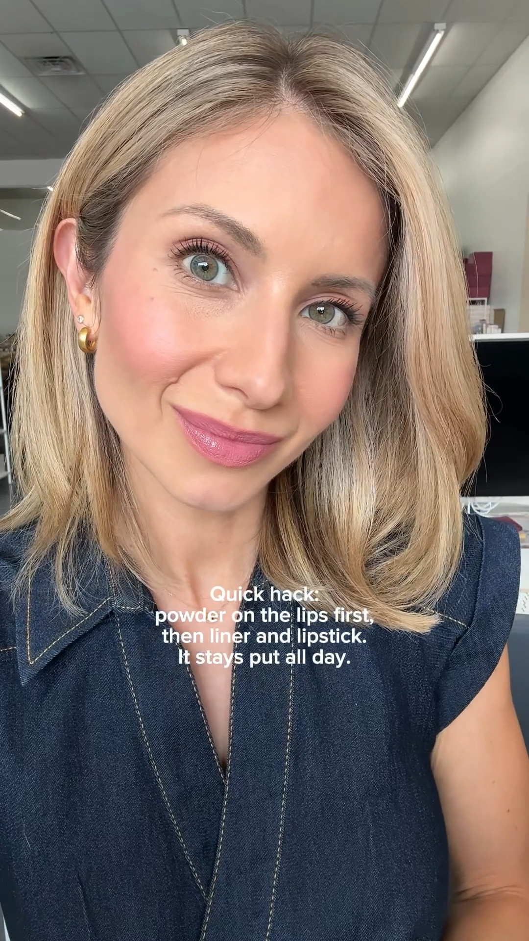 Makeup Hack 💄

Shades I’m wearing:
Lipliner - Fair
Lipstick - 44

#LTKBeauty #LTKOver40