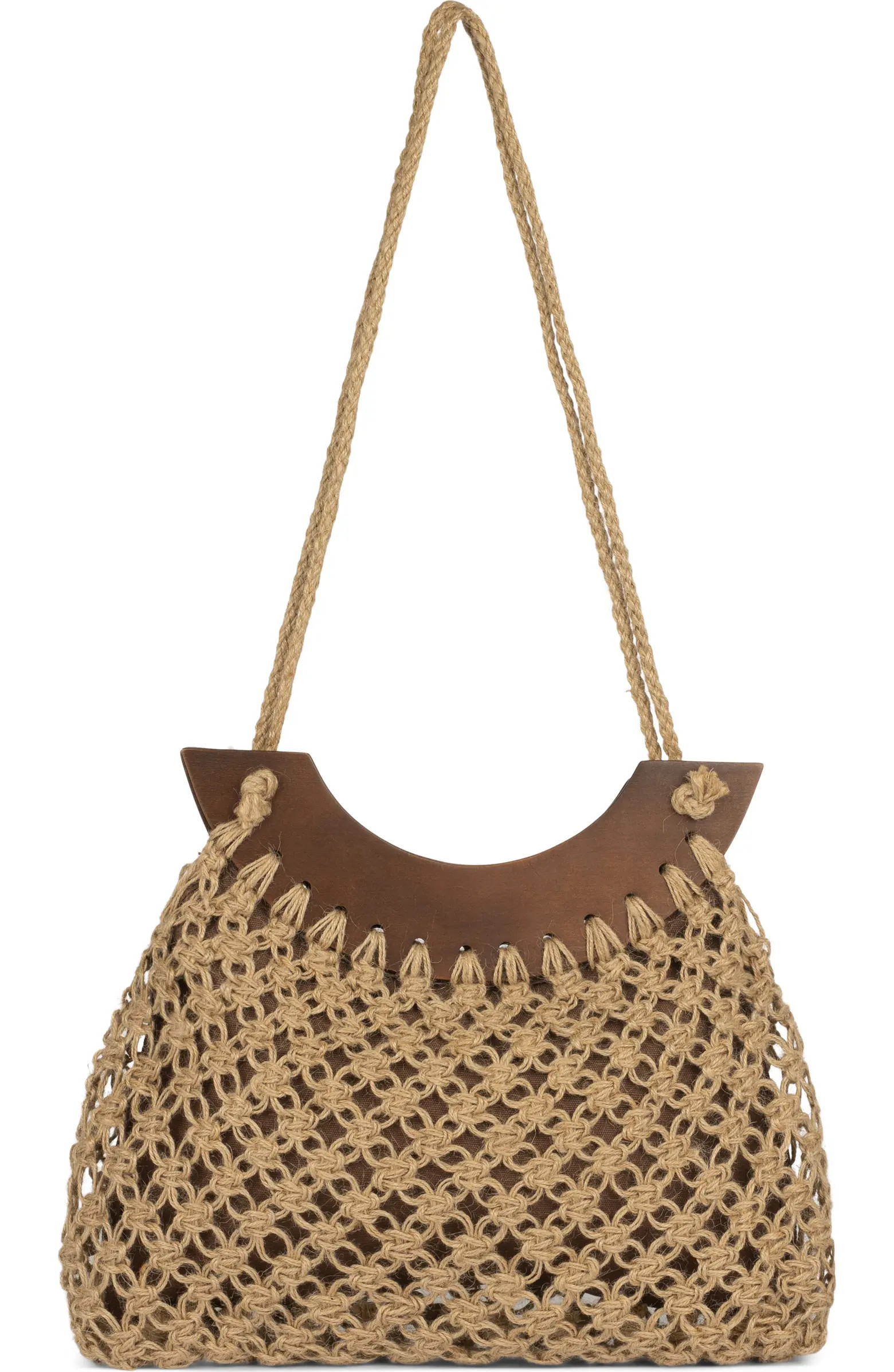 Jeffrey Campbell Island-Grl Raffia Shoulder Bag | Nordstrom | Nordstrom