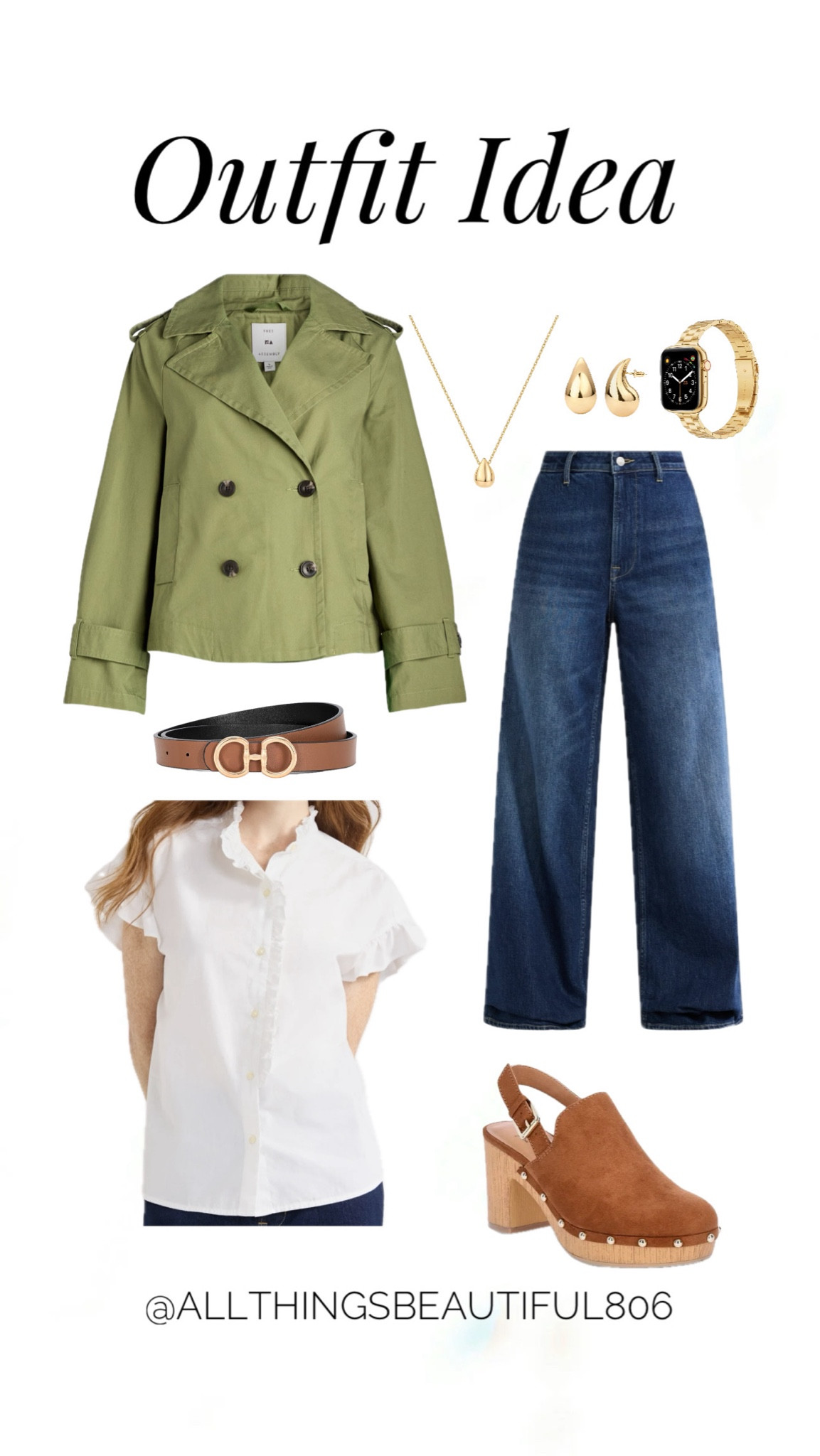 Fall outfit idea
Cropped trench
Wide leg jeans
Clogs

Walmart fashion


#LTKFindsUnder50 #LTKFallSale #LTKSaleAlert