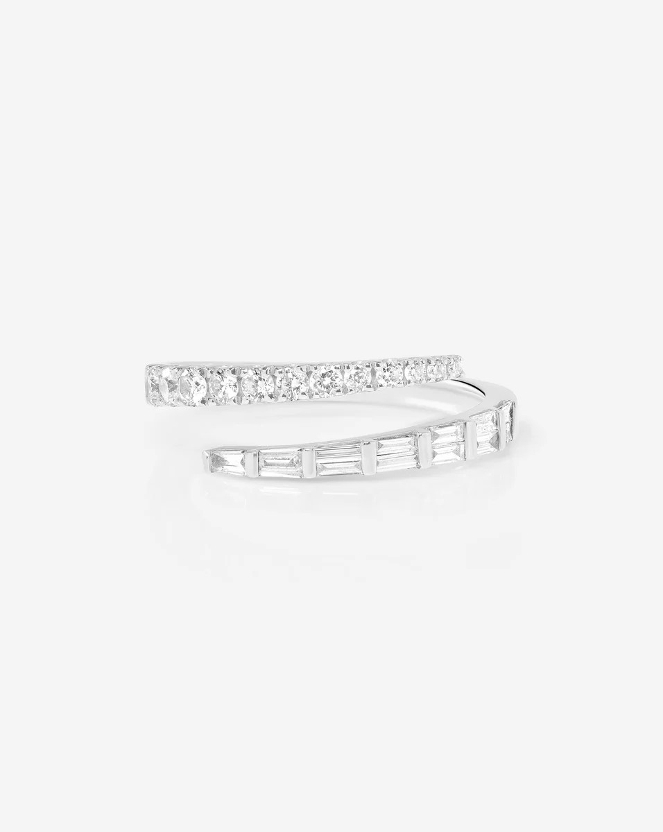 Luxe Open Diamond Wrap Ring | Ring Concierge