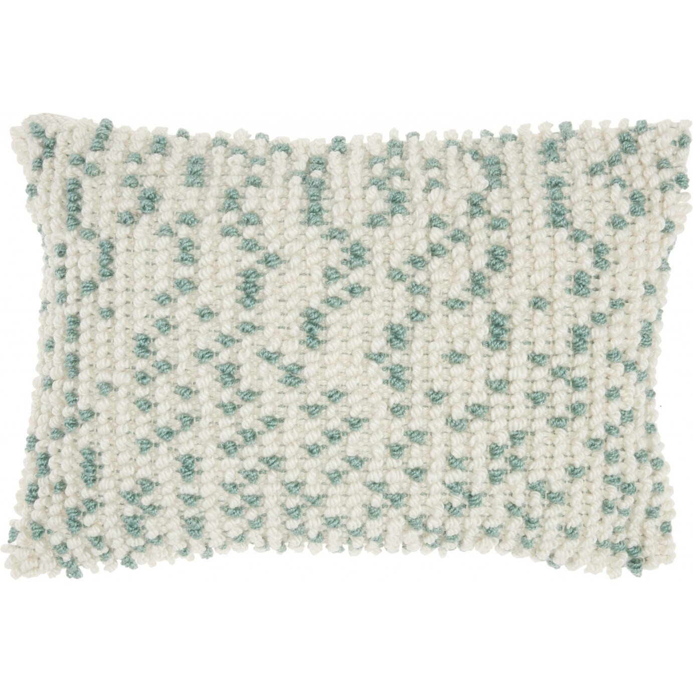 Light Blue Dotted Lumbar Pillow | Walmart (US)
