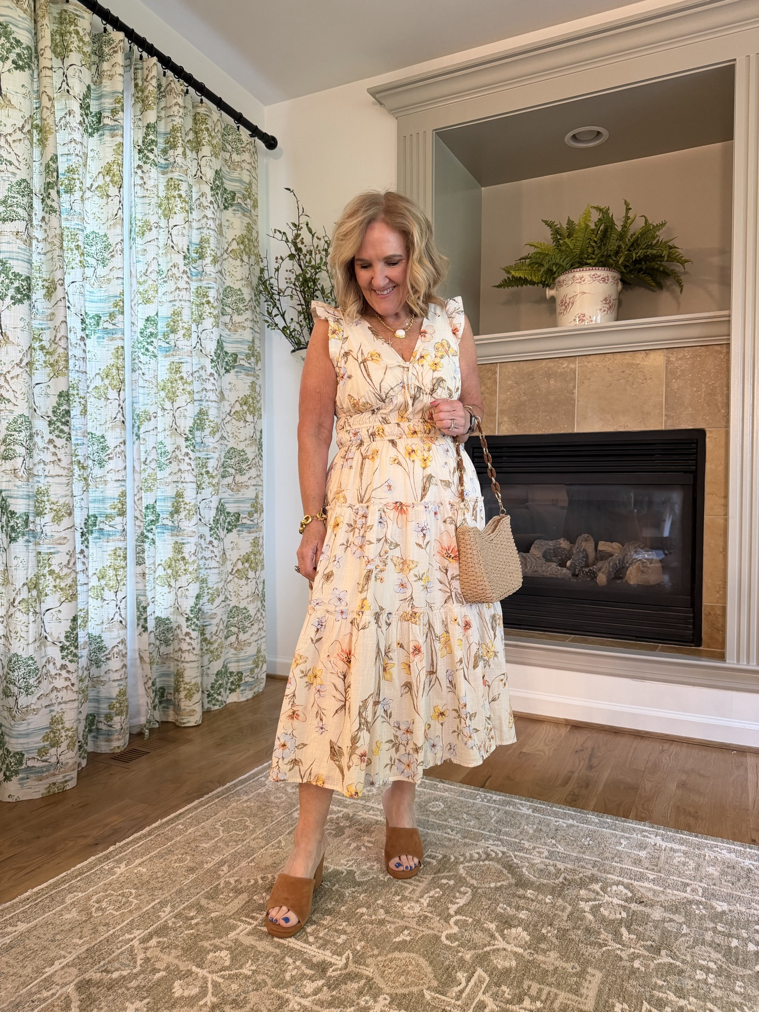 Dress size medium 
Don’t sleep on @kohls ! So many cute spring styles 

#LTKSaleAlert #LTKOver40 #LTKSeasonal
