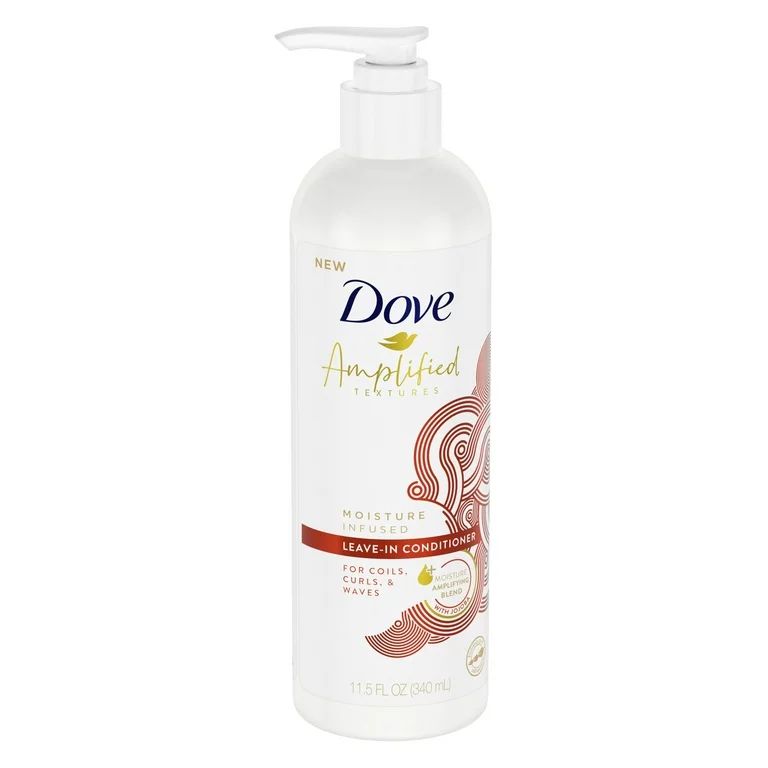 Dove Moisturizing Leave-In Conditioner, Detangler with Jojoba for Coils, Curls and Waves, 11.5 oz... | Walmart (US)