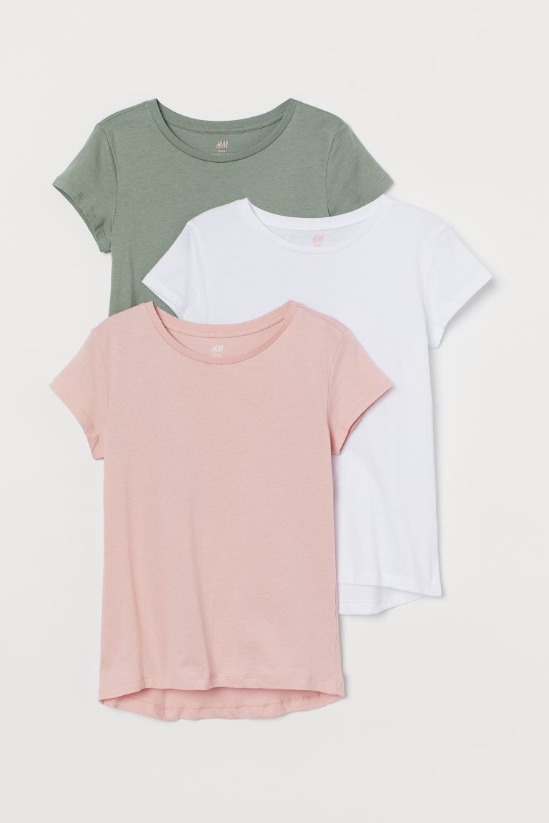 3-pack Cotton T-shirts
							
							$17.99 | H&M (US + CA)