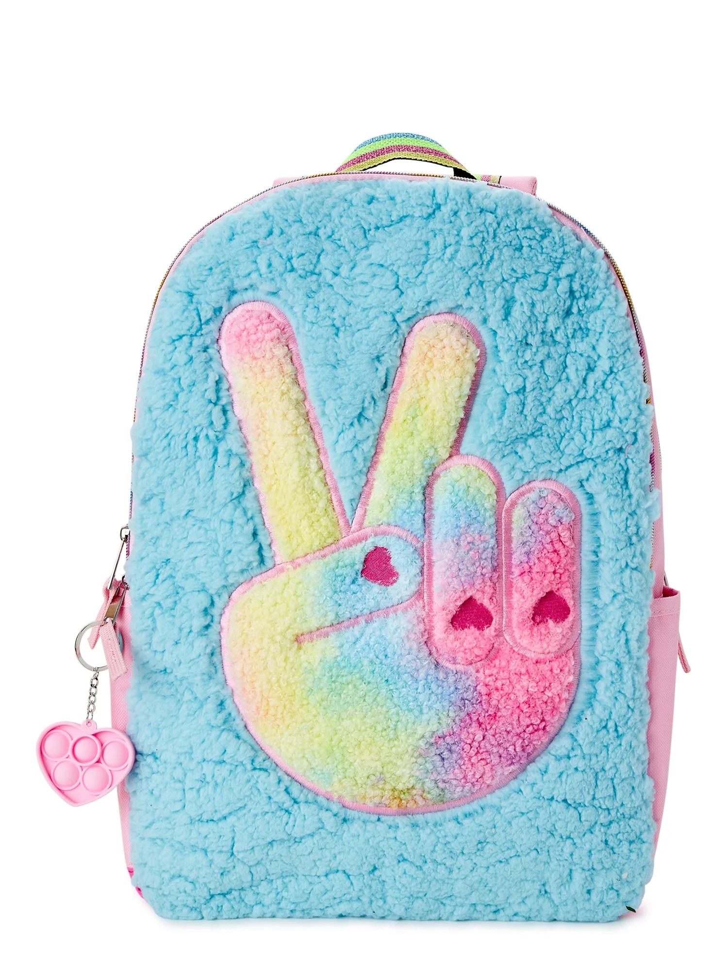 Wonder Nation Girls’ Peace 2 Backpack | Walmart (US)