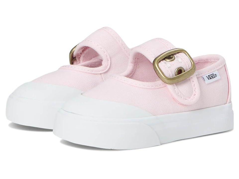 Vans Kids Mary Jane (Infant/Toddler) Kids Girl Shoes Pastel Pink : 8.5 Toddler M, Canvas | Zappos