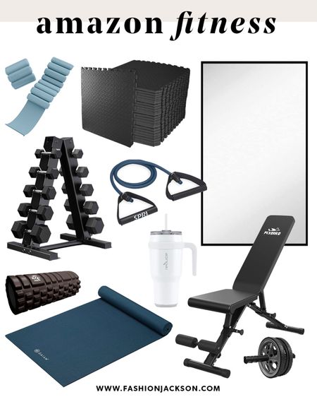 Home gym essentials from Amazon, starting at under $10! #amazon #amazonfind #amazonhome #gym #workout #fitness #fashionjackson 

#LTKhome #LTKunder100 #LTKfit