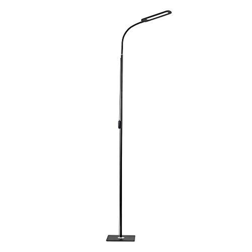 ALongDeng LED Floor Lamp with Adjustable Gooseneck, Height Adjustable Modern Standing Lamp, 5 Bright | Amazon (US)