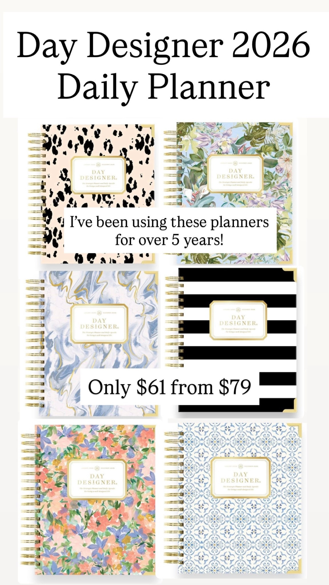 Day Designer 2026 Daily Planner

#LTKmomlife #LTKHoliday