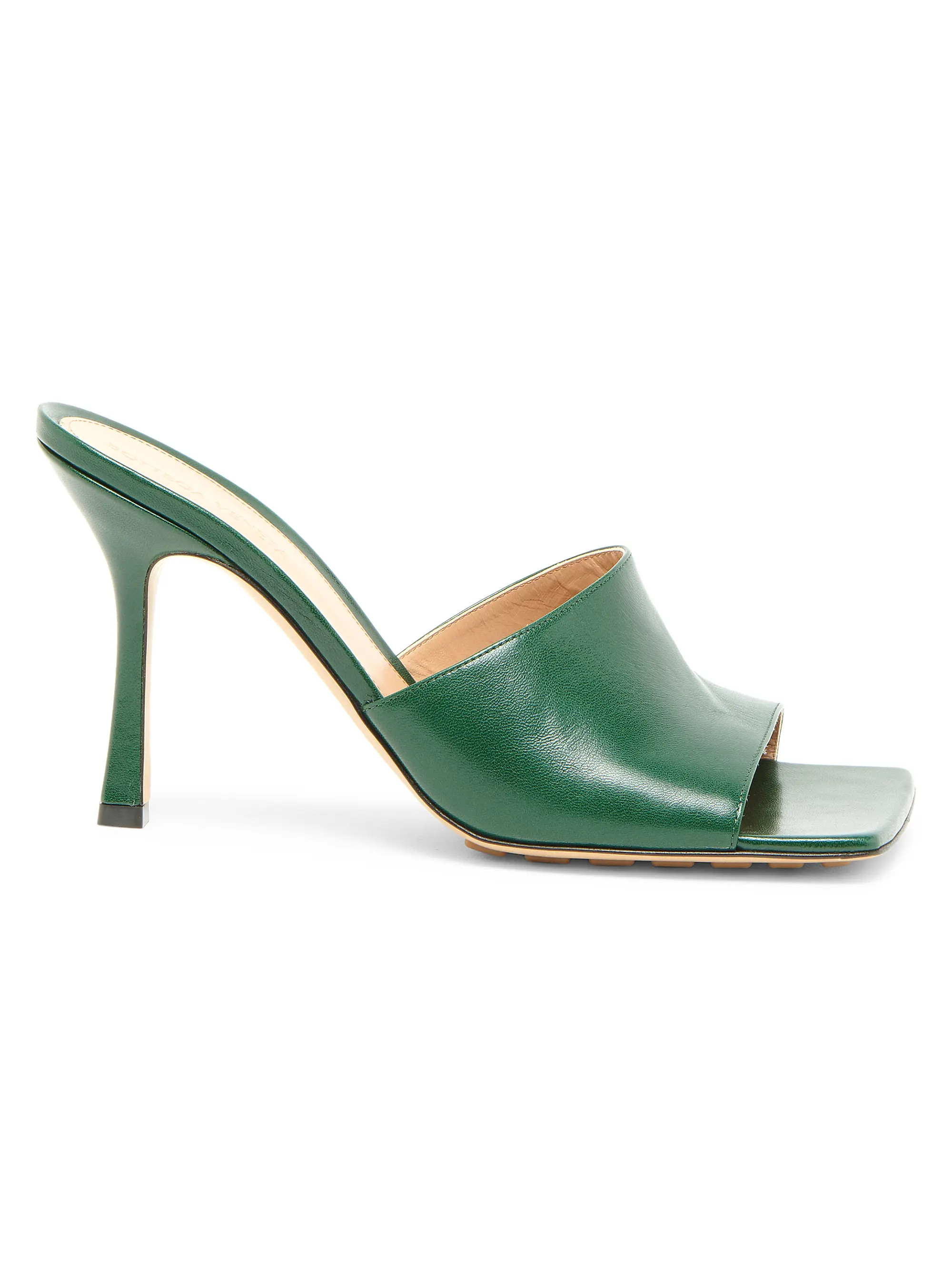 Stretch Leather Mules | Saks Fifth Avenue