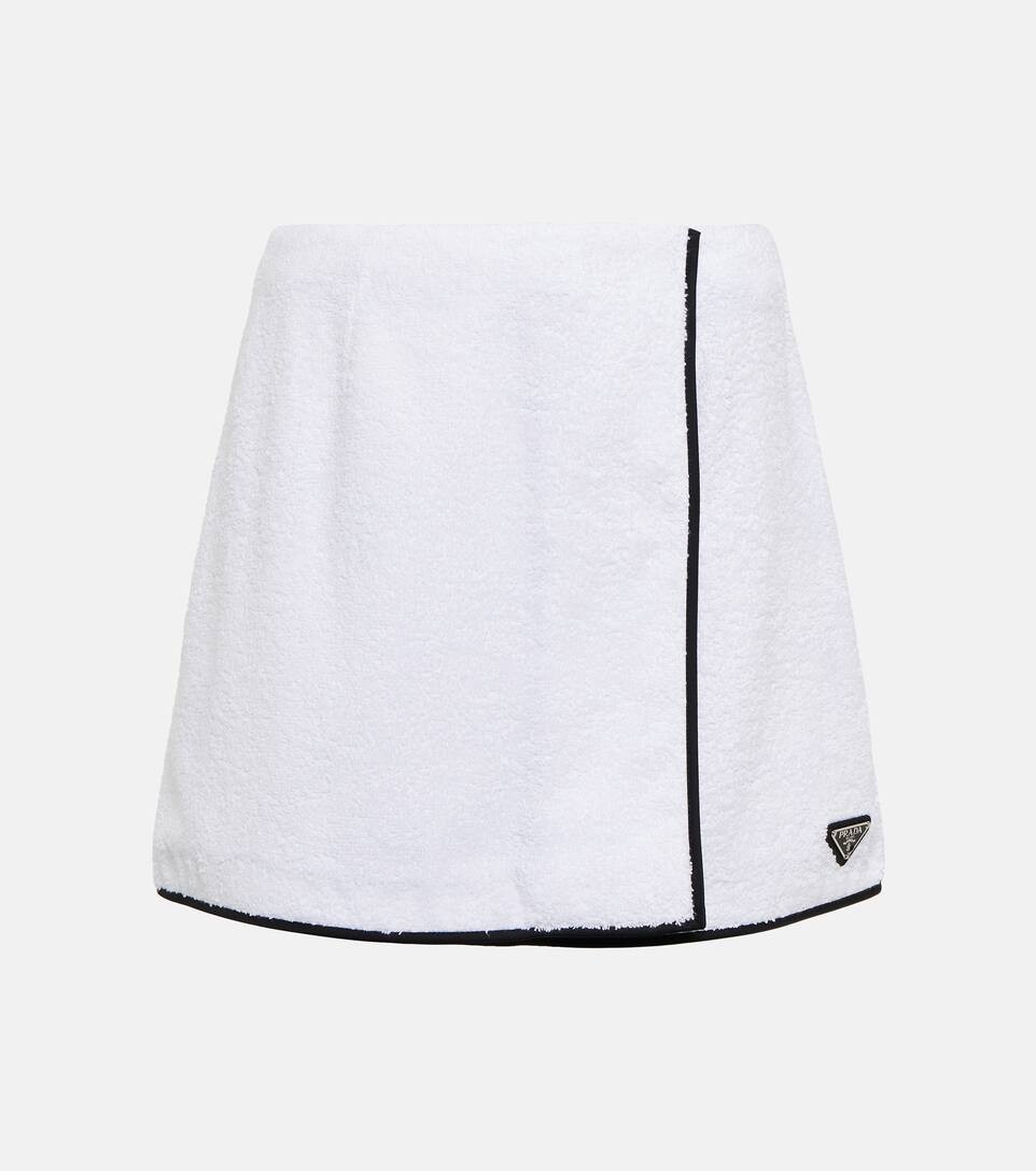 Cotton terry miniskirt | Mytheresa (UK)