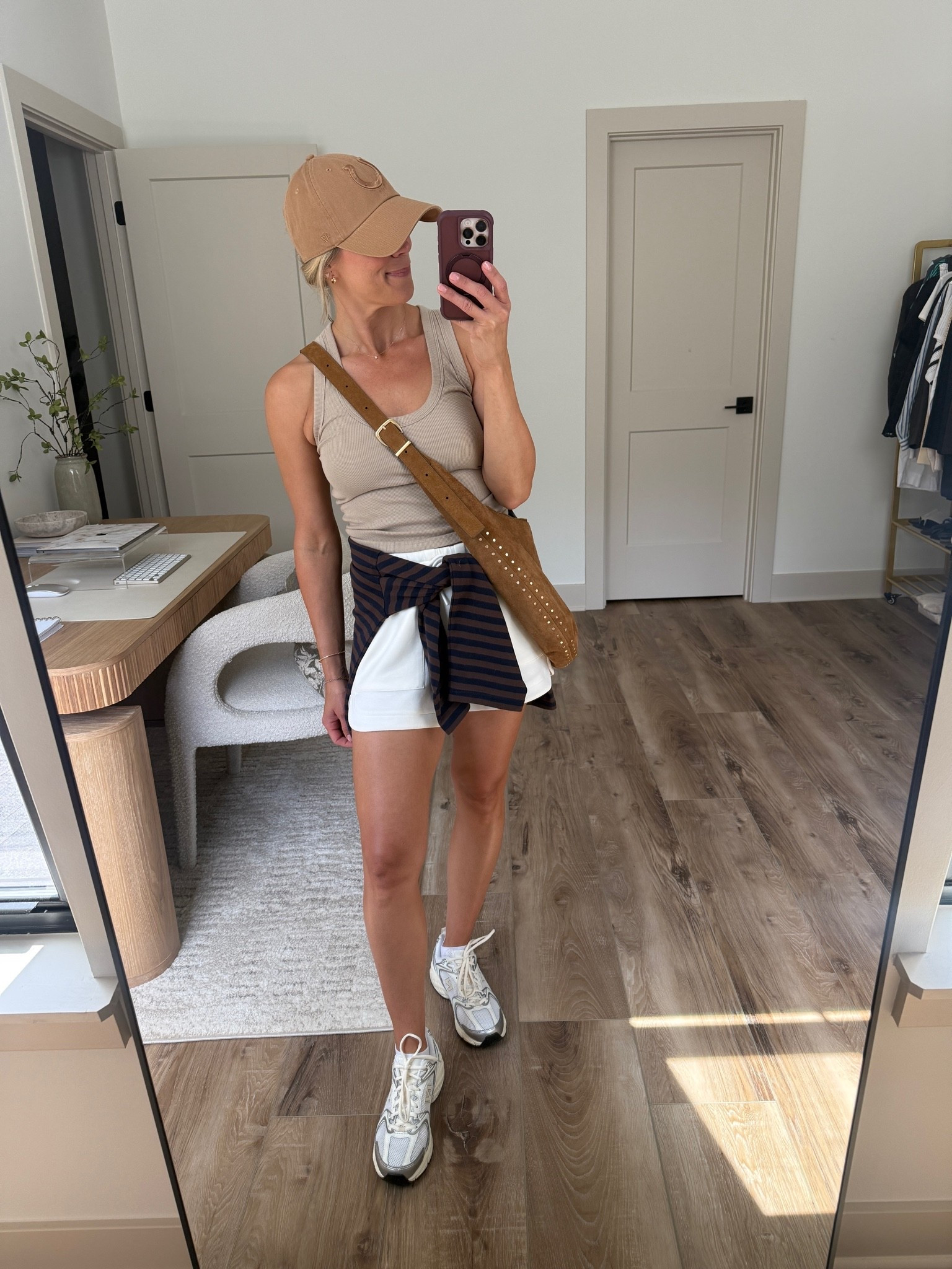 Wearing small shorts, small tank (old, linked similar), sneakers tts

#LTKOver40 #LTKSeasonal #LTKootd