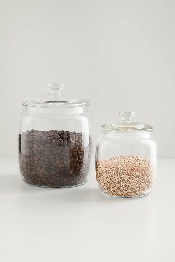 2-Piece Glass Canister Set | Urban Outfitters (US and RoW)