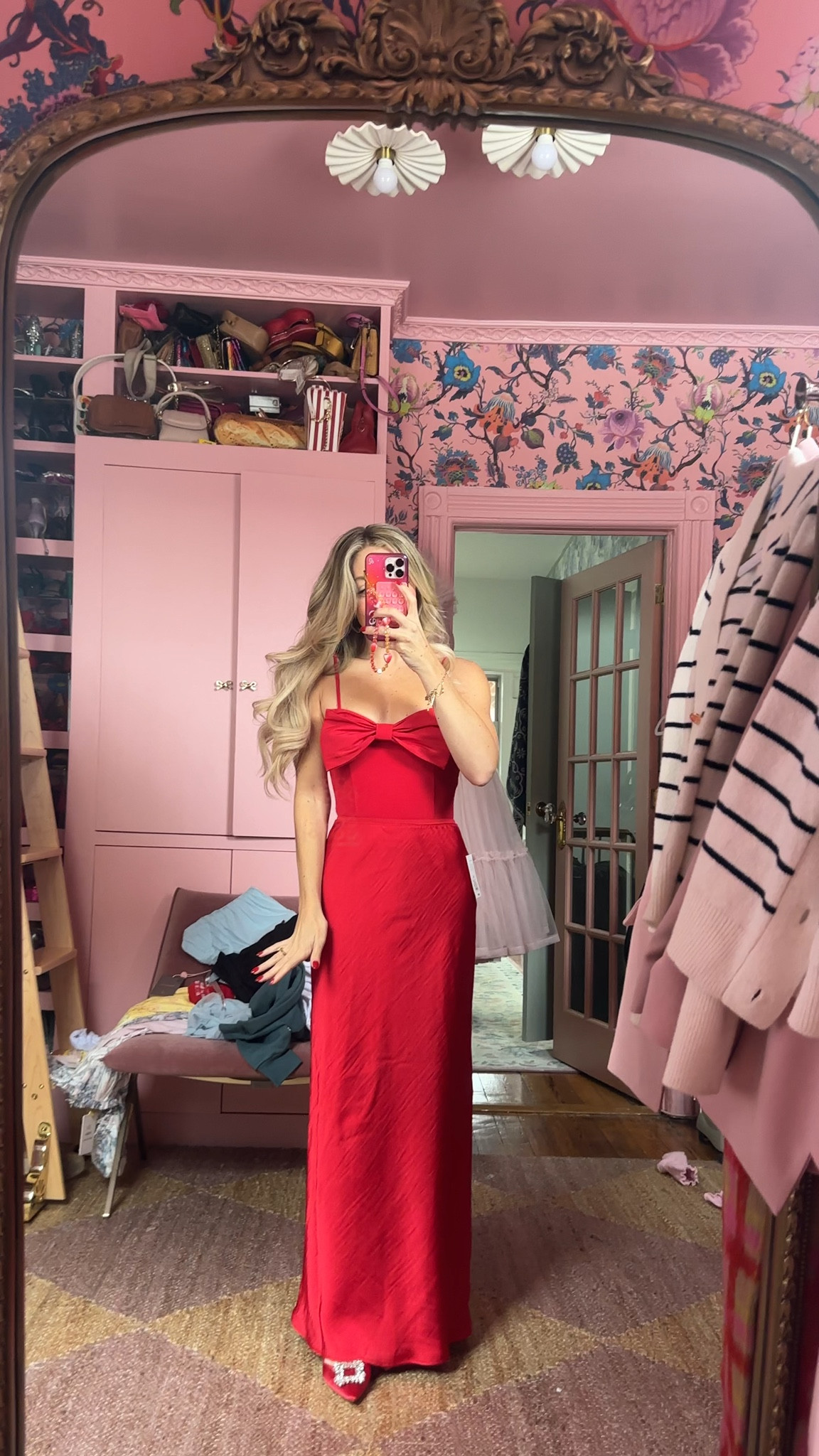 Try on 11.10 ✨ target bow bodysuit wearing size xs only $20 (runs large size down if between sizes) and slip skirt wearing size xs fit is TTS ❤️ 

#LTKFindsUnder50 #LTKHoliday #LTKSeasonal