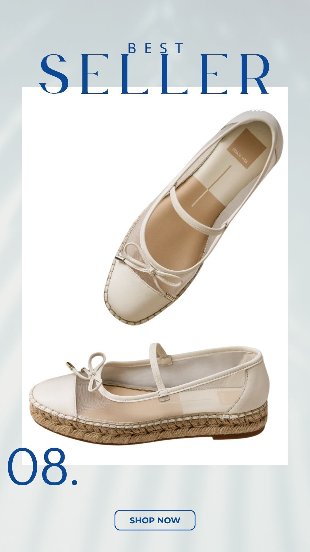 Dolce Vita 🥿 Spring Wardrobe 

Cambre Ballet Flats White Mesh 
Leopard Print Flats
Pearl heels
Mesh flats
Fishnet flats

#LTKStyleTip #LTKShoeCrush #LTKParties