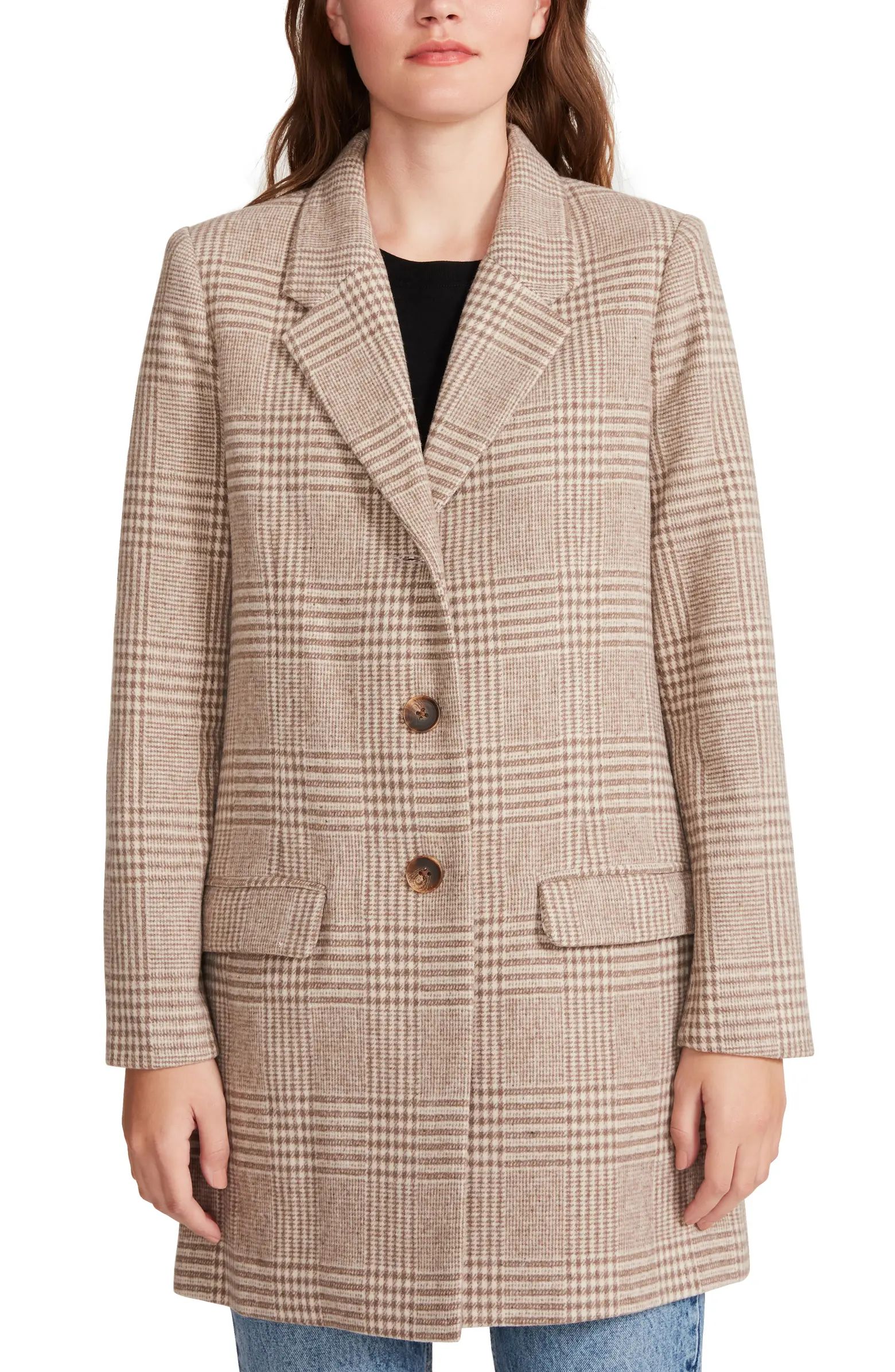 Plaid Blazer Coat | Nordstrom Rack