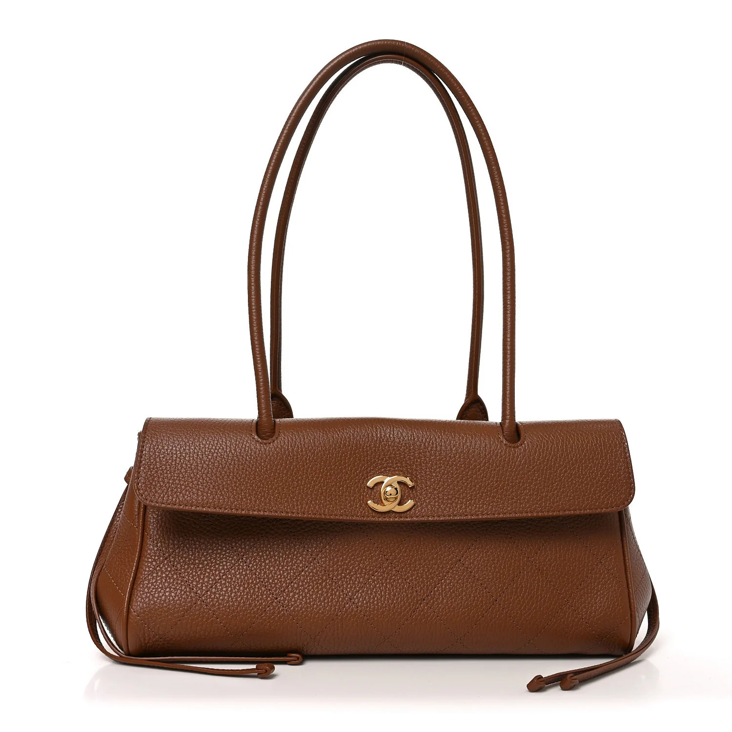 Chanel Grained Calfskin Stitched Urban Essentials Small Shopping Bag Camel 1876359 | FASHIONPHILE (US)