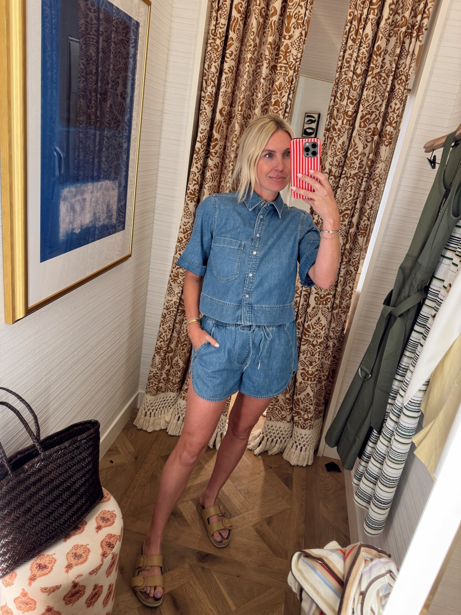 How cute is this denim set from Veronica Beard? I linked it + a few other sets I like - such an easy summer outfit!

#LTKFindsUnder100 #LTKSummerEdit #LTKStyleTip