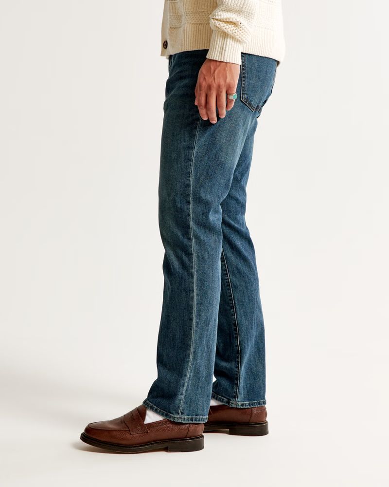 Athletic Straight Jean | Abercrombie & Fitch (US)