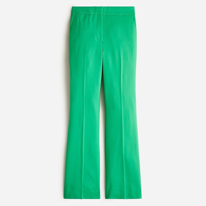 Willa cropped flare pant in Italian city wool | J.Crew US