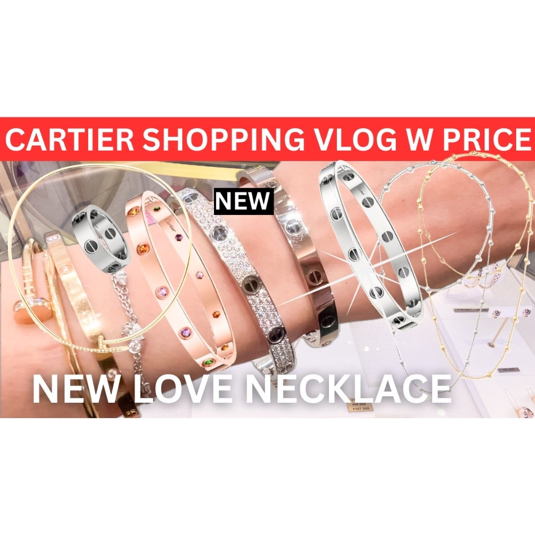 New Cartier shopping vlog included all the new Cartier pieces like the new love necklace, ceramic love bracelet and ring is up on my channel now!!

#LTKOver40 #LTKmomlife #LTKWedding