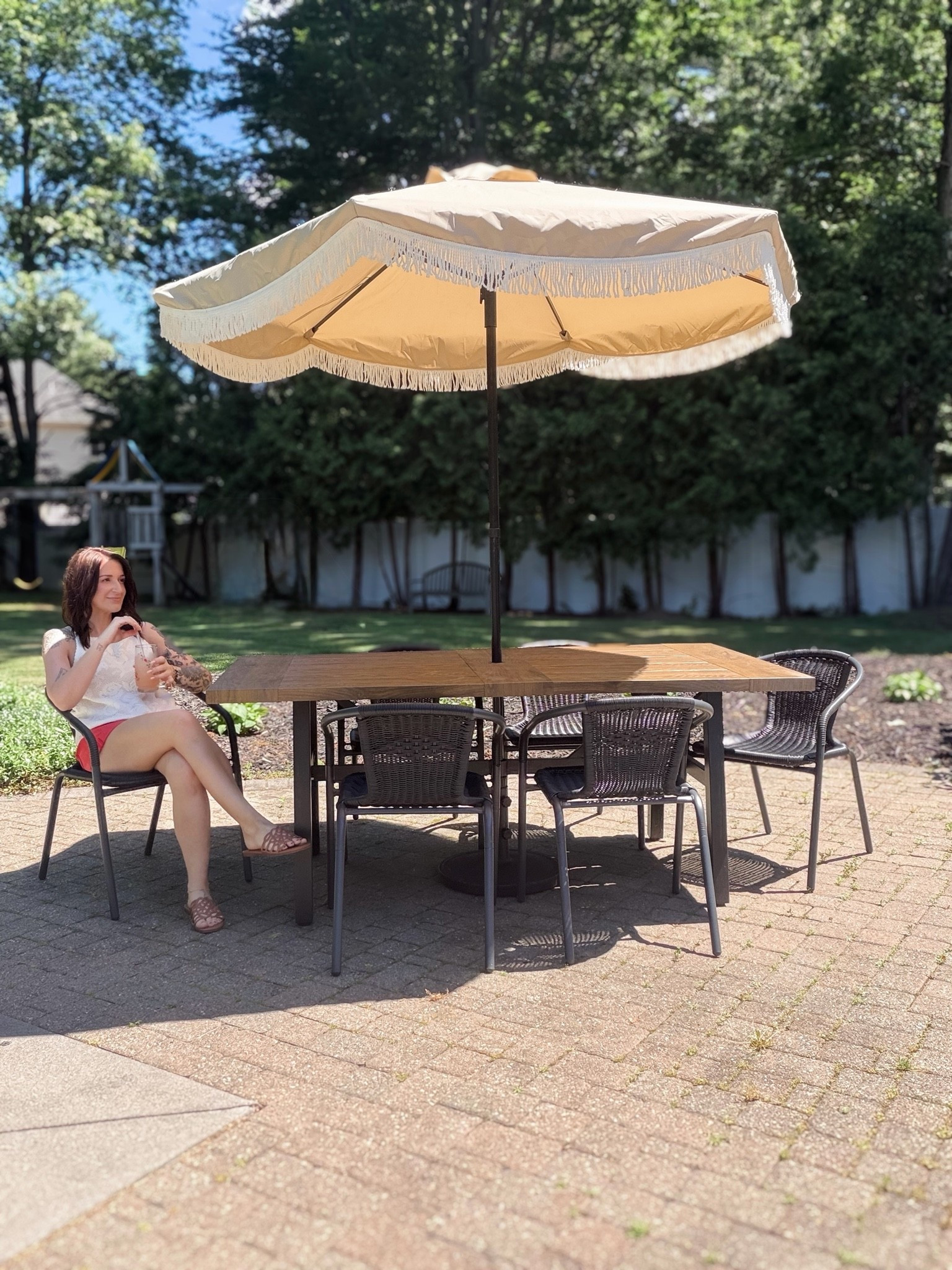 Wayfair outdoor seating!
@Wayfair #ad #wishyouwerehere #outdoor #Wayfair #WayfairPartner