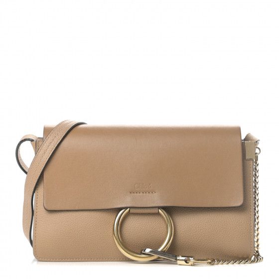 CHLOE Calfskin Small Faye Shoulder Bag Blush | FASHIONPHILE | Fashionphile