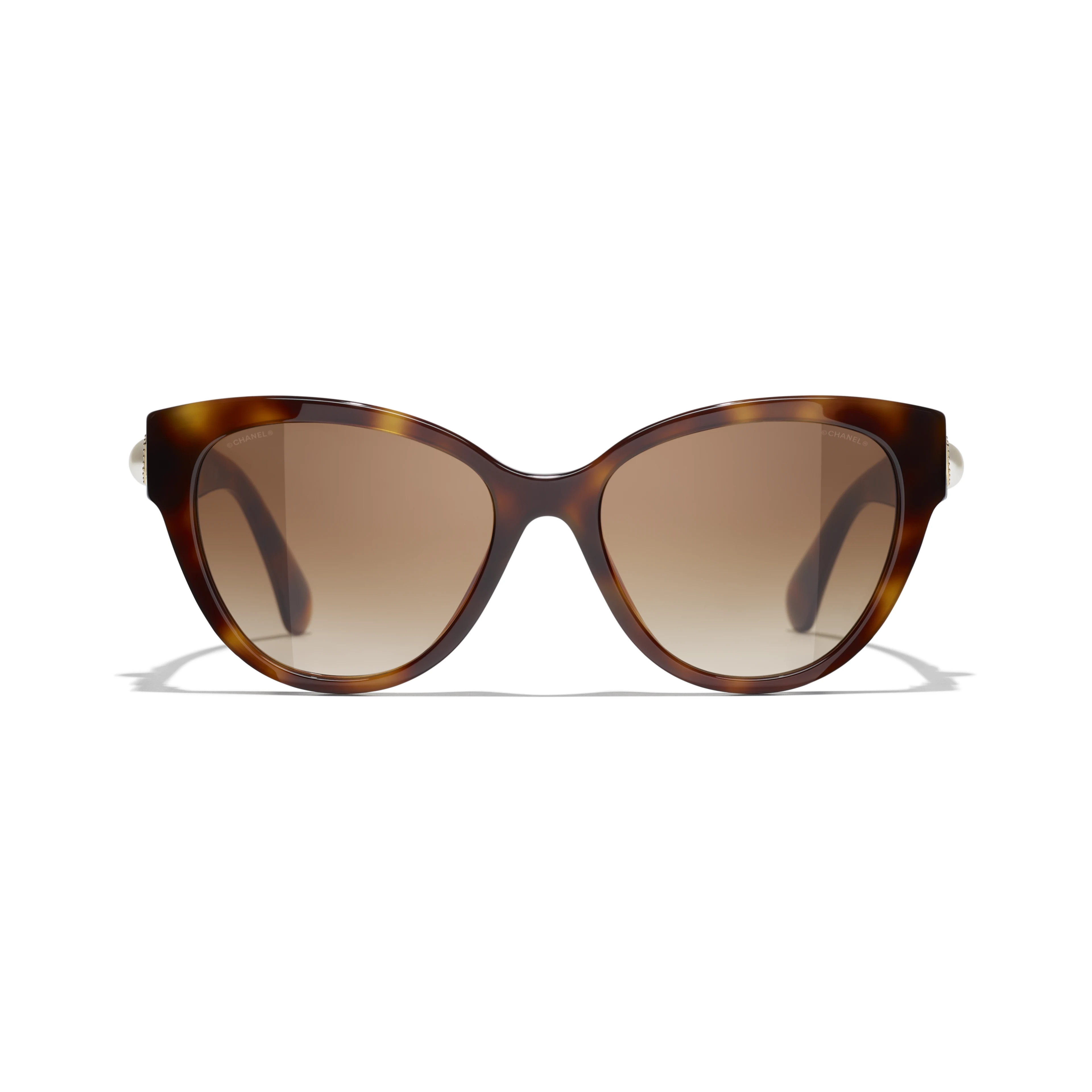 Butterfly Sunglasses

            Acetate
	
		Dark Tortoise. Lenses: Brown, Gradient | Chanel, Inc. (US)