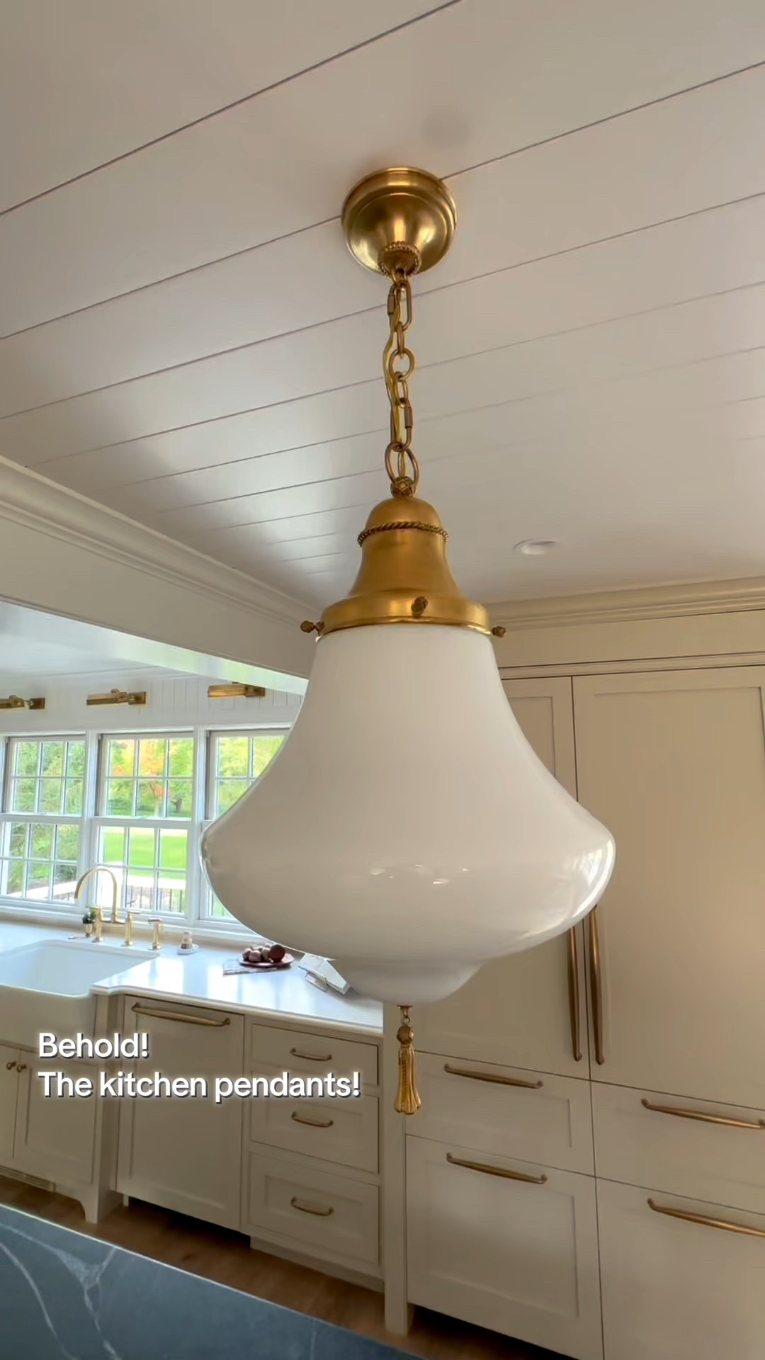 These pendants were a first decision is this kitchen design! They’re even better in person!

#LTKHome