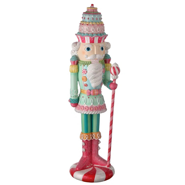 Pastel Peppermint Nutcracker | Wayfair North America