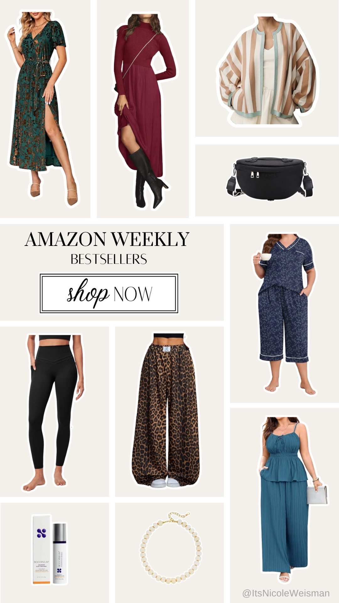Your Amazon favorites from last week! I can see why you loved these—cute dresses, comfy sets, and a few everyday finds all made the list. 🤍