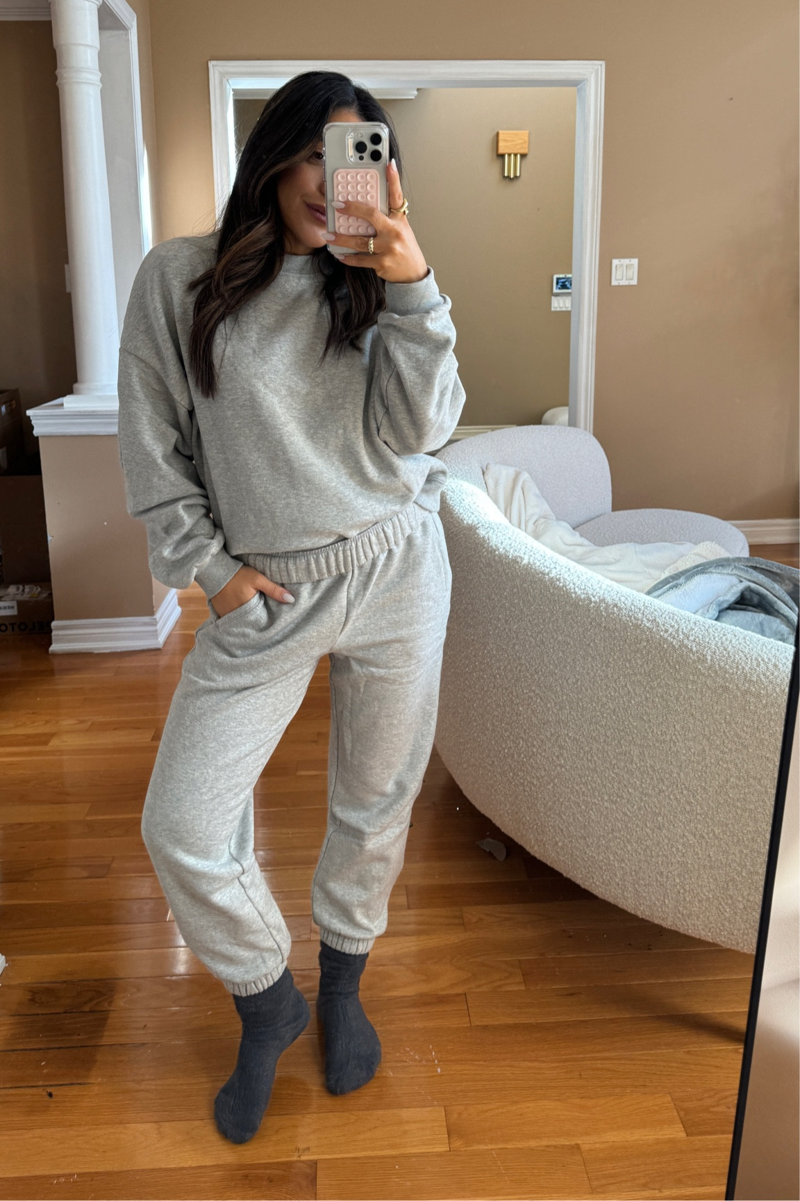 Shirt, bottoms and socks come to $49!!! What a great gift idea for an under $50 budget 

#LTKCyberWeek