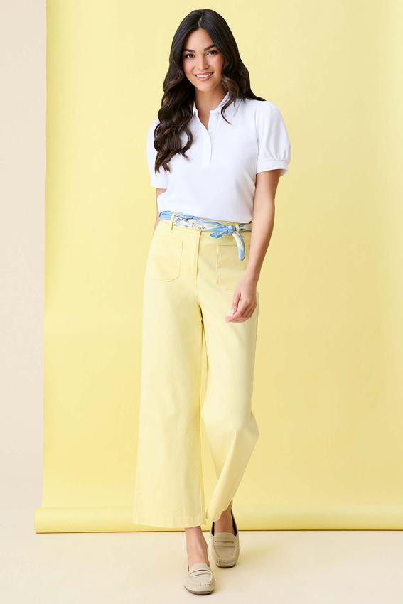 Classic Cropped Patch Pocket Chinos | Cato Fashions