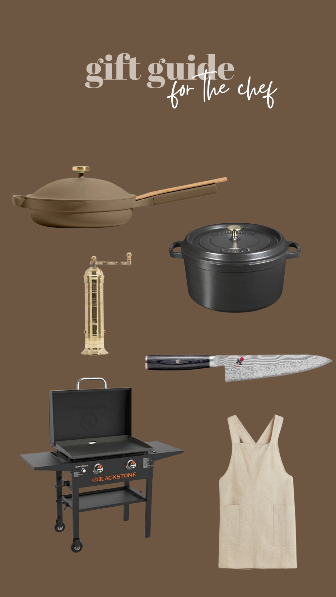 Gift guide - for the chef

#LTKGiftGuide #LTKHoliday #LTKhome