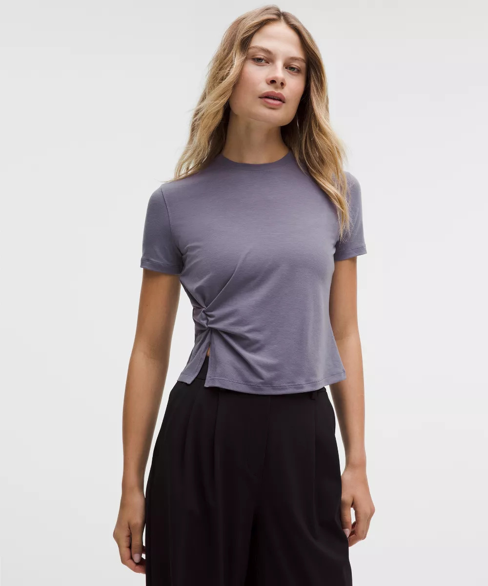 Side-Twist Short-Sleeve Shirt | lululemon (AU)