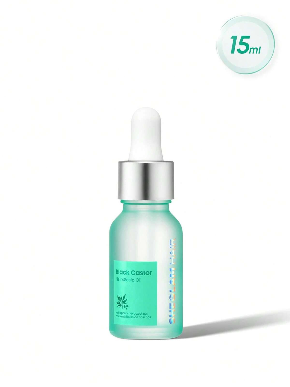 Black Castor Hair And Scalp Oil-15ml | SHEGLAM