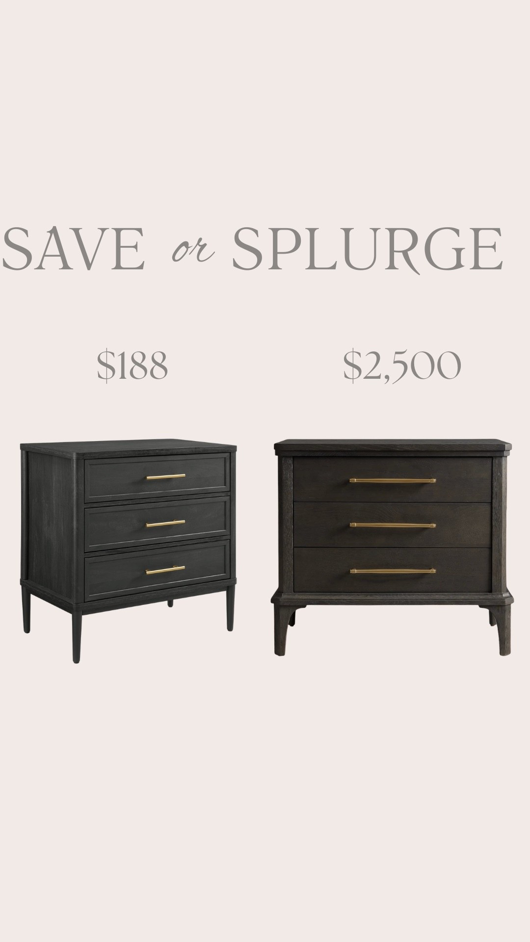 Save vs splurge 

#LTKHome