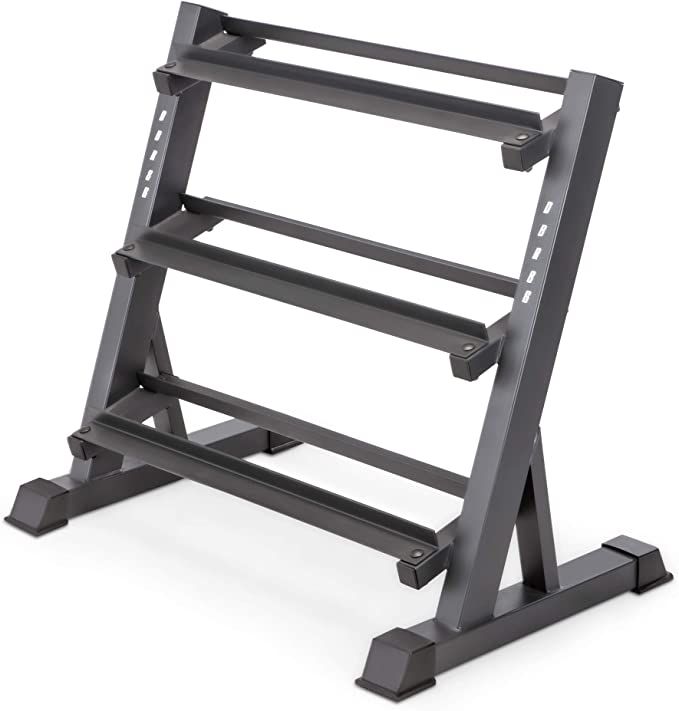 Marcy 3-Tier Dumbbell Rack Multilevel Weight Storage Organizer for Home Gym DBR-86 | Amazon (US)