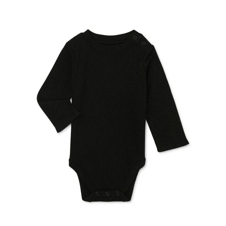 Garanimals Baby Boy Thermal Bodysuit with Long Sleeves, Sizes 0/3 Months-24 Months | Walmart (US)
