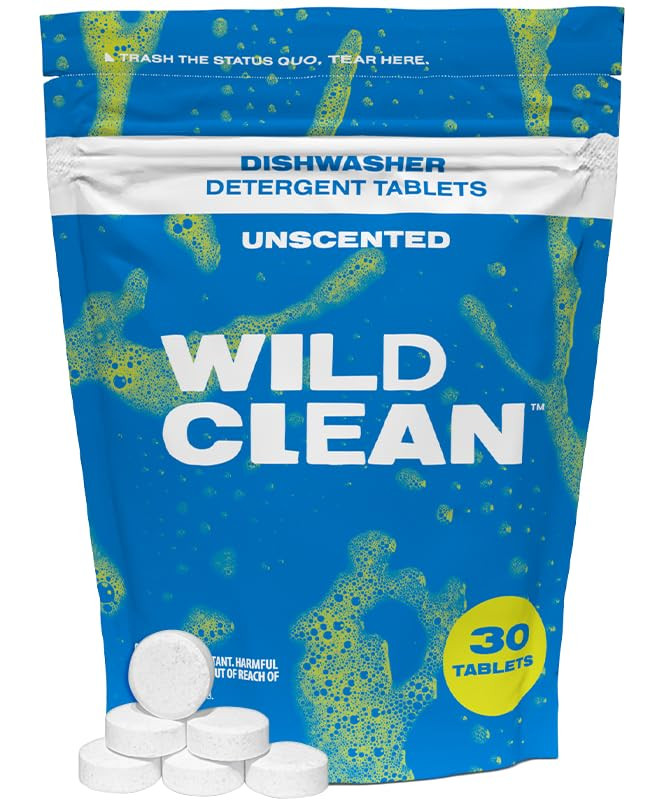 | Dishwasher Detergent Tablets | Unscented Plastic-Free & Eco Friendly Alternative to Liquid Pods... | Amazon (US)