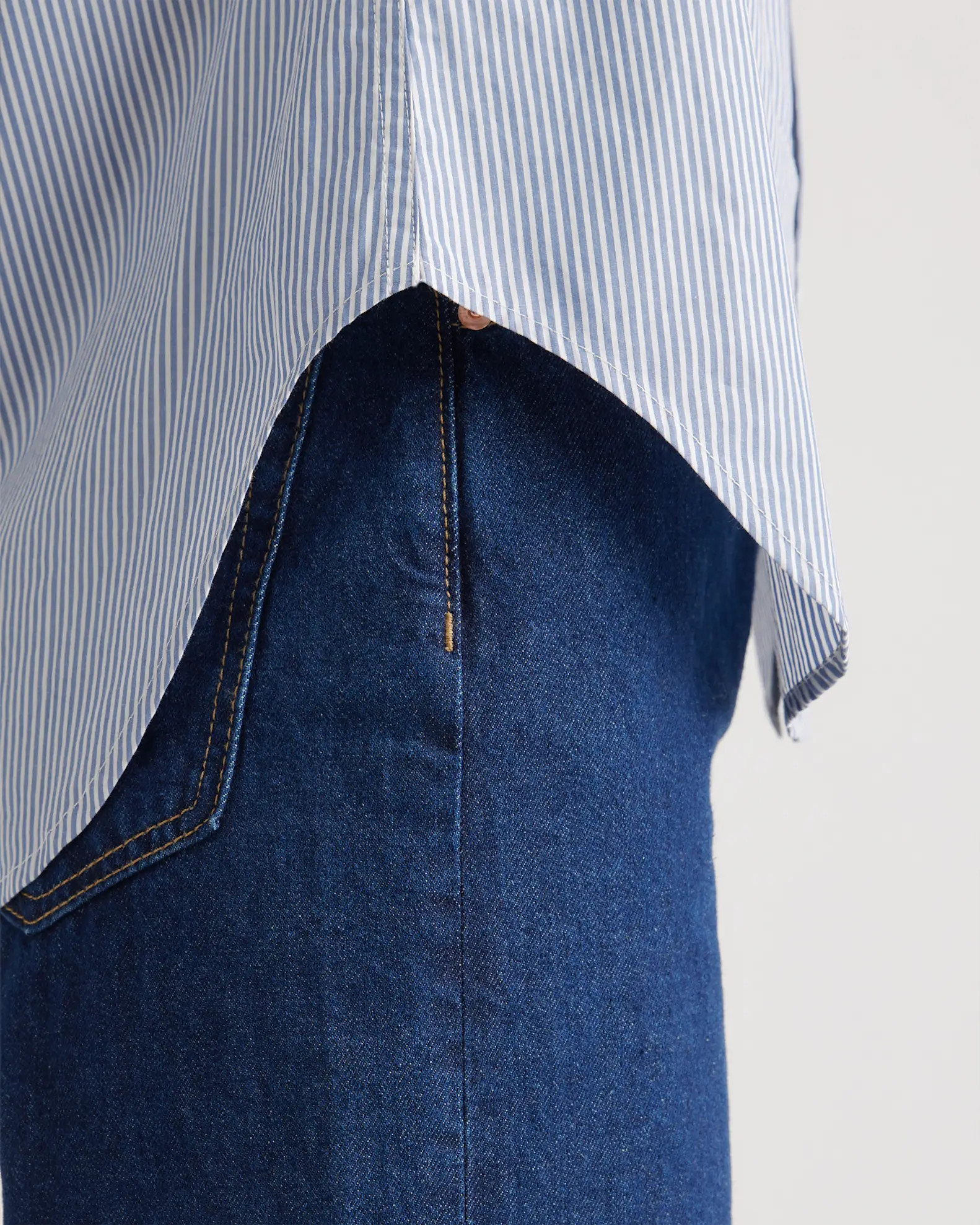 100% Organic Cotton Poplin Long Sleeve Shirt | Quince